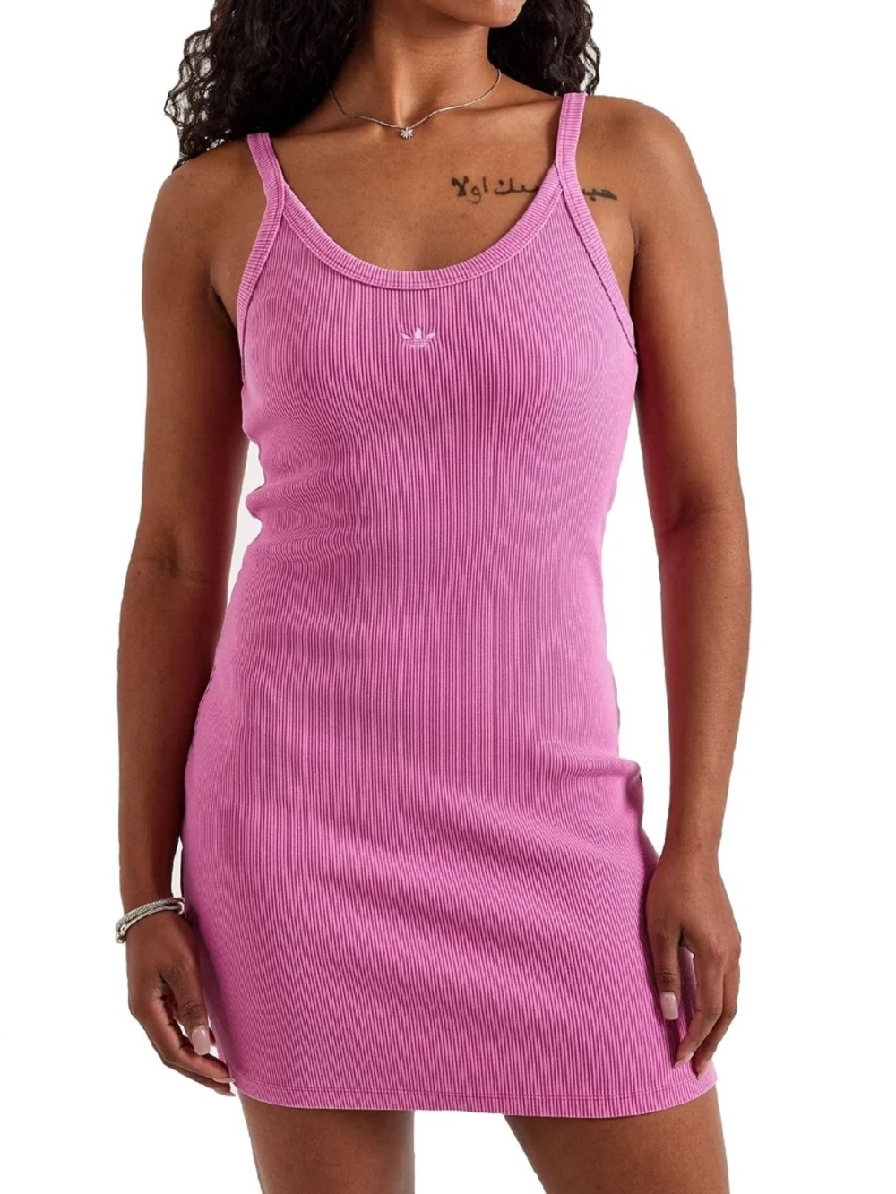 NWT Adidas Original Mini Dress Pink Size Medium